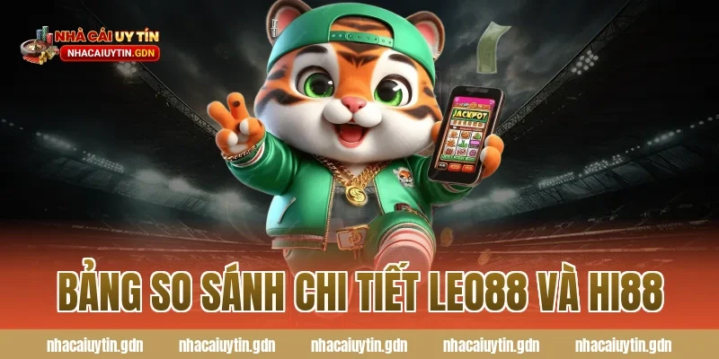Bảng so sánh chi tiết Leo88 và Hi88