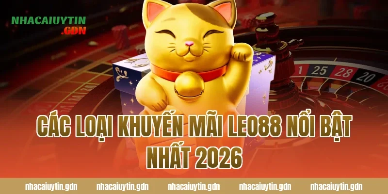 Các loại khuyến mãi Leo88 nổi bật nhất 2026