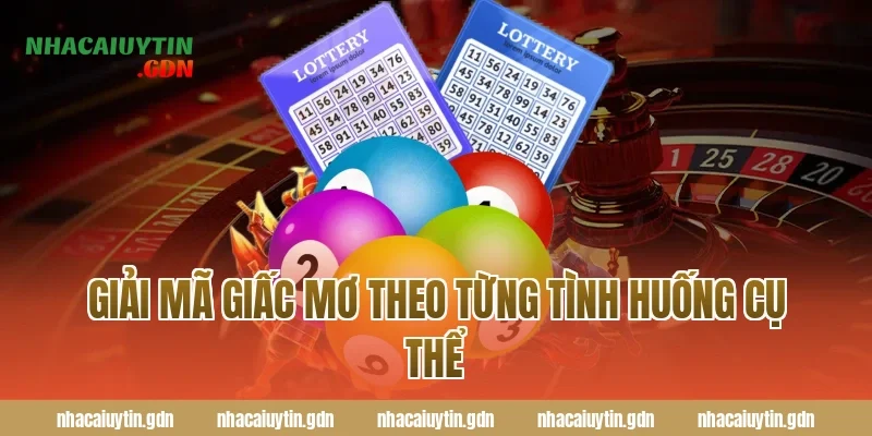 Giải mã giấc mơ theo từng tình huống cụ thể