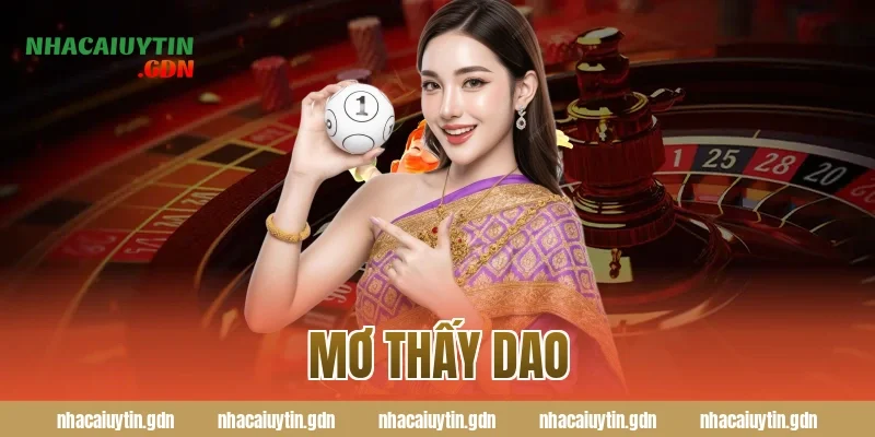 mơ thấy dao