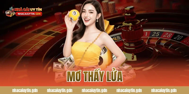 mơ thấy lửa