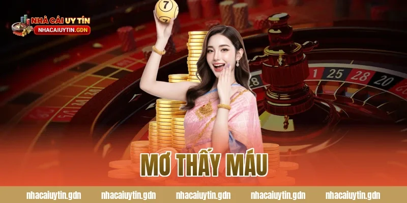 mơ thấy máu