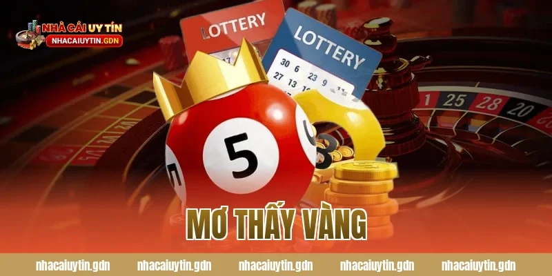 mơ thấy vàng