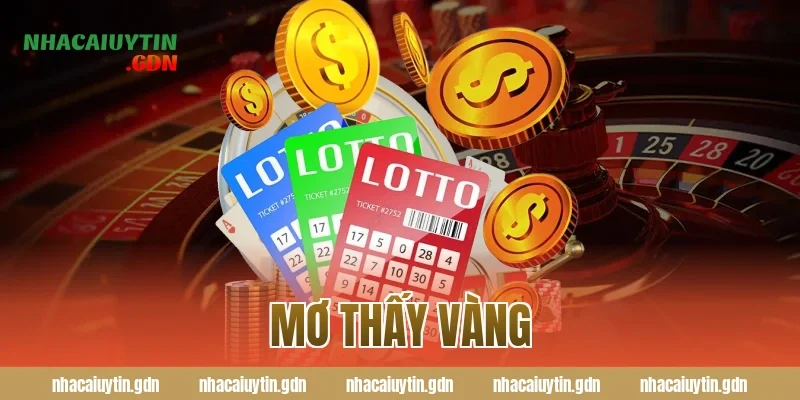 mơ thấy vàng
