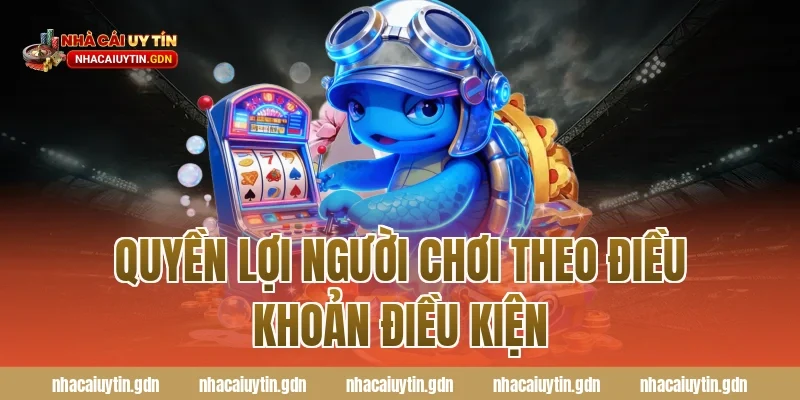 Quyền lợi người chơi theo điều khoản điều kiện