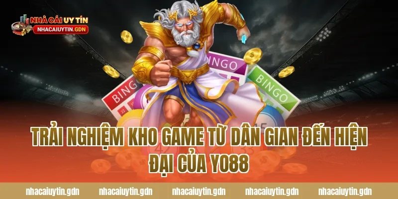 Trải nghiệm kho game từ dân gian đến hiện đại của Yo88
